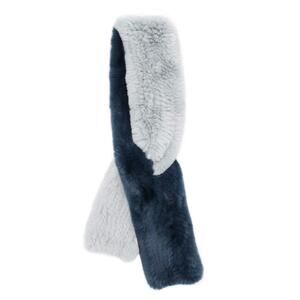 46" Long Rex Rabbit Pull-through Scarf - Womens Neck Trim 6596
